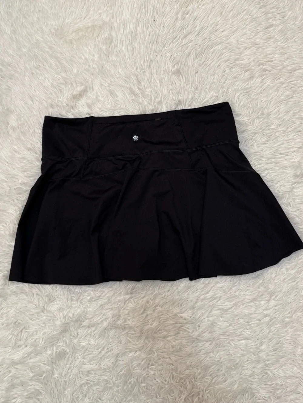 Athleta Ace Tennis Skort Athleta Black Active Skort Black Athletic skirt